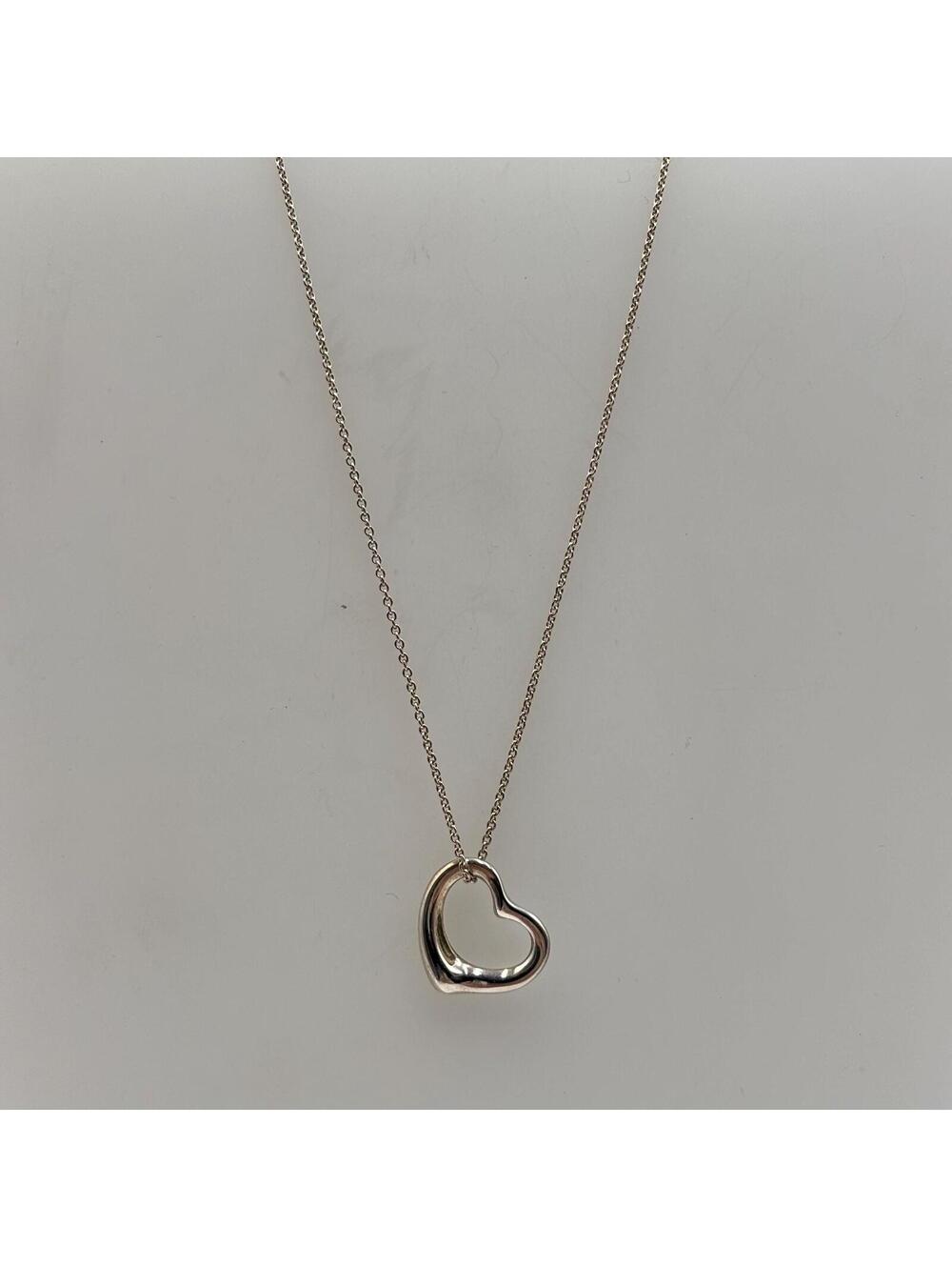 Tiffany & Co. Elsa Peretti Open Heart Pendant Necklace - Picture 2 of 6